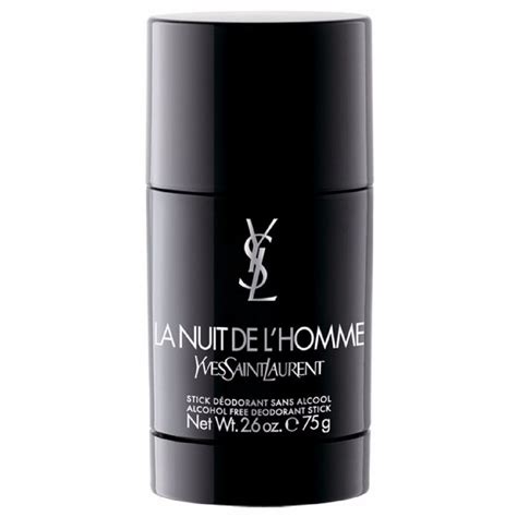 ysl l'homme la nuit deo stick 75 ean|la nuit de l'homme stick.